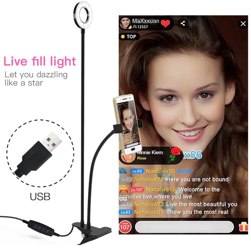 2024 selfie anel de luz com su - Office Youtuber avaliação e preço