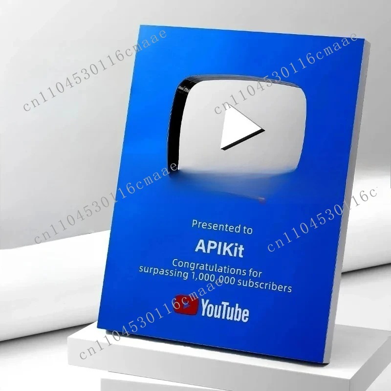 Botão Prateado Personalizado d - Office Youtuber avaliação e preço