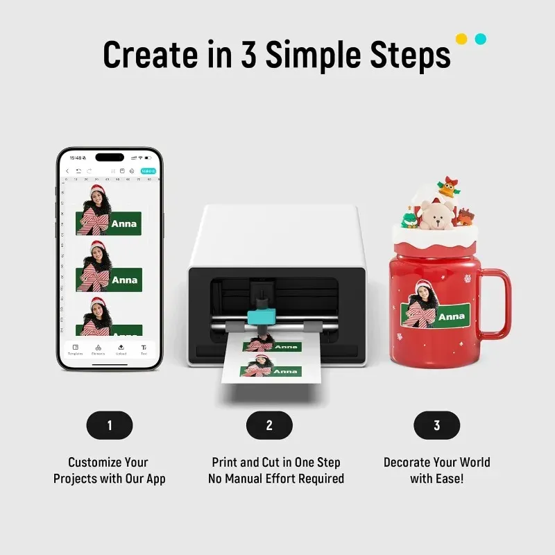 Máquina de Fazer Adesivos PixC - Label Printer Thermal avaliação e preço
